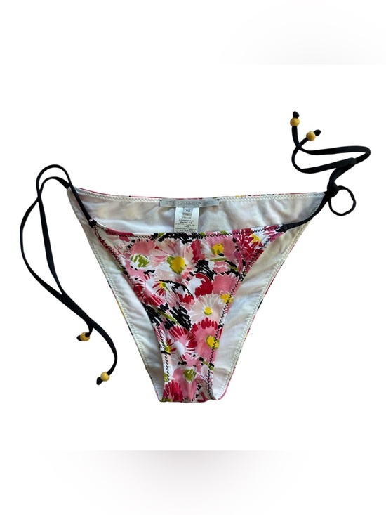 Stella McCartney Other - Stella McCartney Pink Yellow Floral Tie-Side Bikini Bottom XS